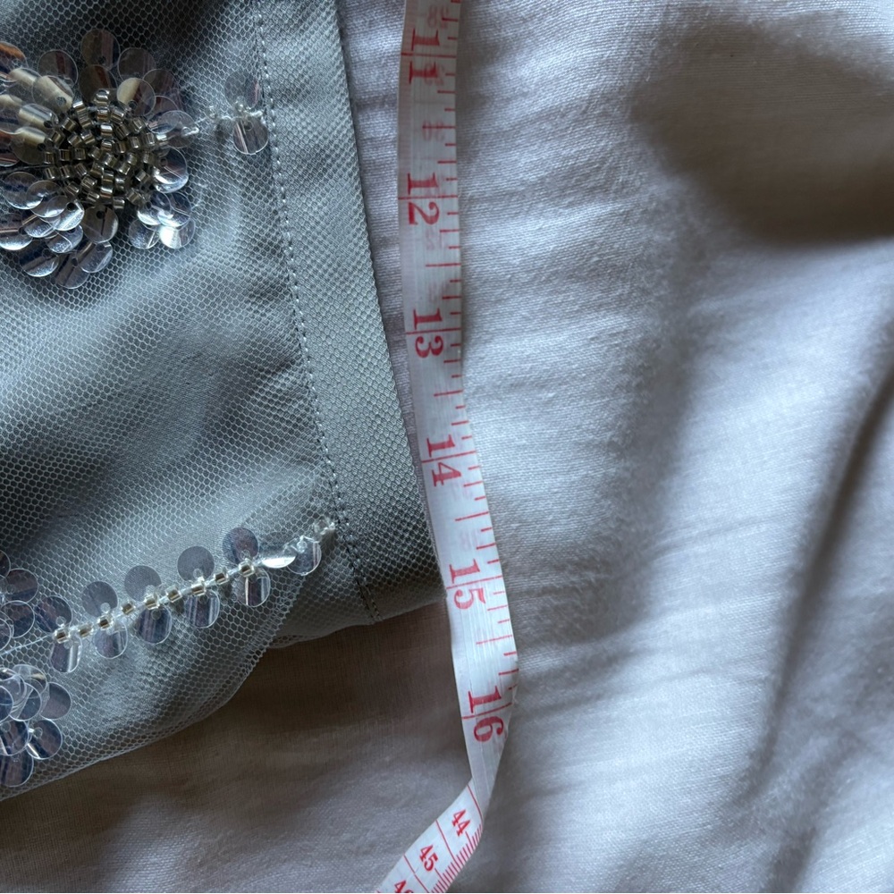 Collection sheet layered sequin skirt - Picture 3 of 3